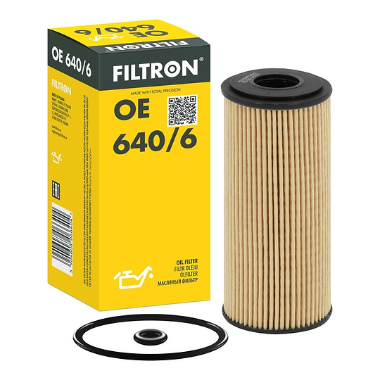 Filtro de óleo Filtron OE640/6 ( compatível mahle OX201D)