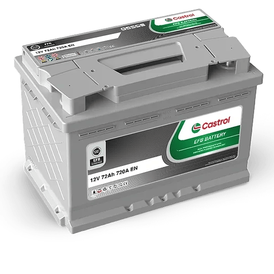 Bateria Castrol 12V  72 AH   640 A 