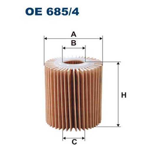 Filtro de óleo Filtron OE685/4 