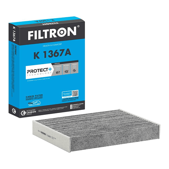 Filtro de habitáculo Filtron K1367A ( compatível mahle LAK1173)