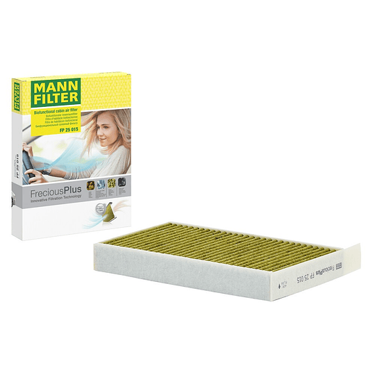 Filtro de ar do habitáculo Mann Filter FP25015 ( compatível mahle LAO1595)