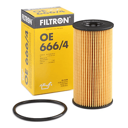Filtro de óleo Filtron OE666/4 (compatível mahle OX1308D)