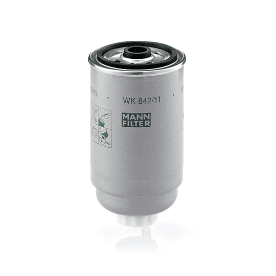 Filtro de combustível Mann Filter WK842/11 (compatível mahle KC80)
