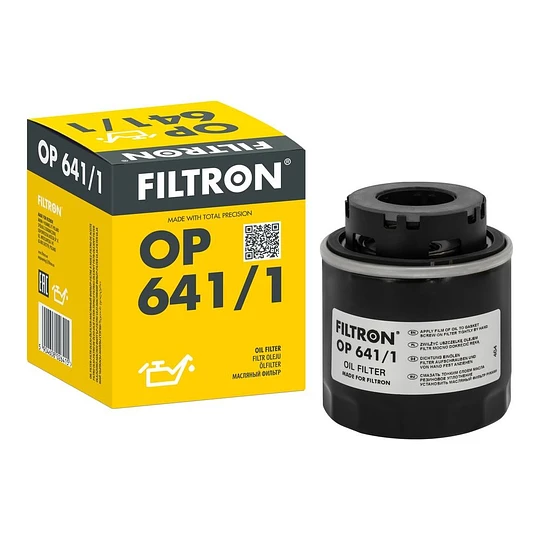 Filtro de Óleo Filtron OP641/1 ( compatível Mahle OC593/4 )