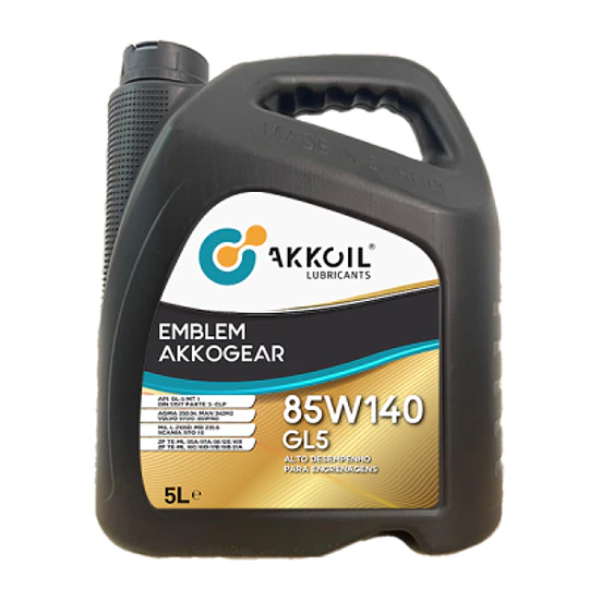 Akkoil Emblem Akkogear 85W140 GL5 5L