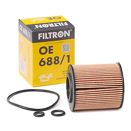 Filtro de óleo Filtron OE688/1 (compatível mahle ox422D)