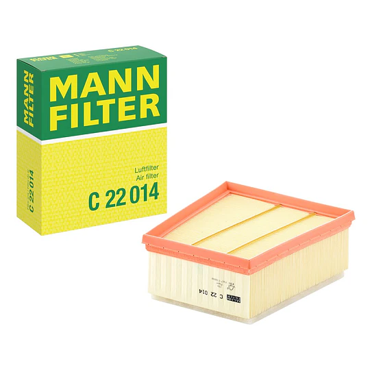 Filtro de ar Mann Filter C22014 (compatível mahle LX4297/1)