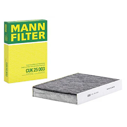 Filtro de Habitáculo Mann Filter CUK25003 (compatível mahle LAK1173)