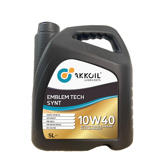 Oleo Akkoil Emblem Tech Synthetic 10w40 A3/B4  5L
