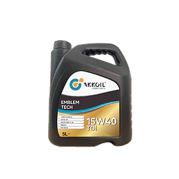 Oleo Akkoil Emblem Tech 15W40 TDI  5L   