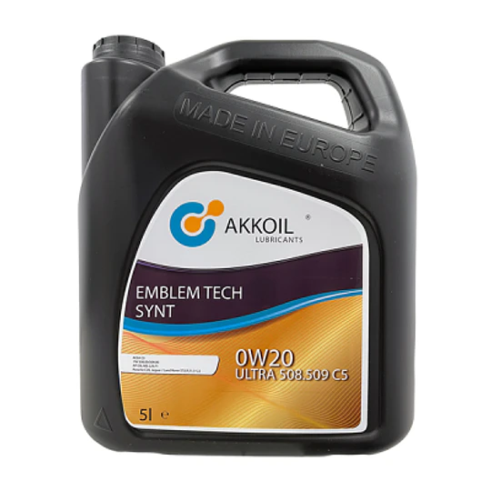 Akkoil 0w20 508/509 C5 5L