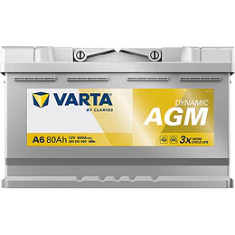 Bateria Varta AGM Dynamic  80AH
