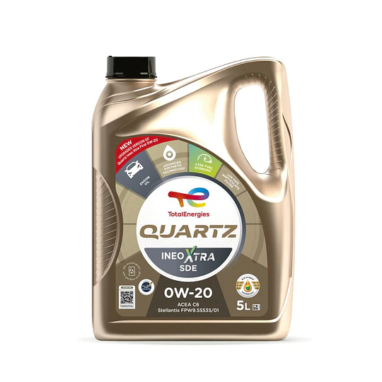 Óleo Total Quartz Ineo Xtra First  0w20  5L