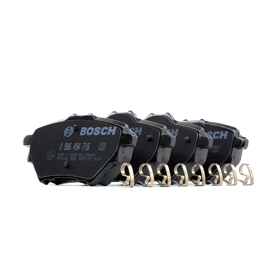 Pastilhas de travão traseiro Bosch