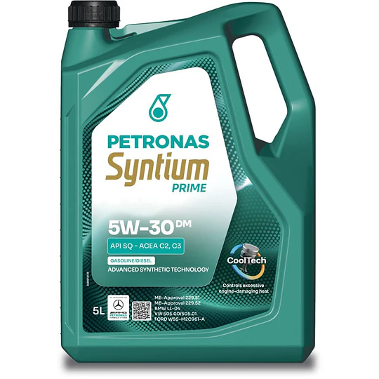 Óleo petronas syntium 5000DM  5W30  5L