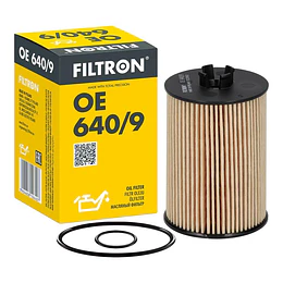 Filtro de óleo adequados para MERCEDES-BENZ Classe A, Classe B Filtron OE640/9 ( compatível mahle OX382D)