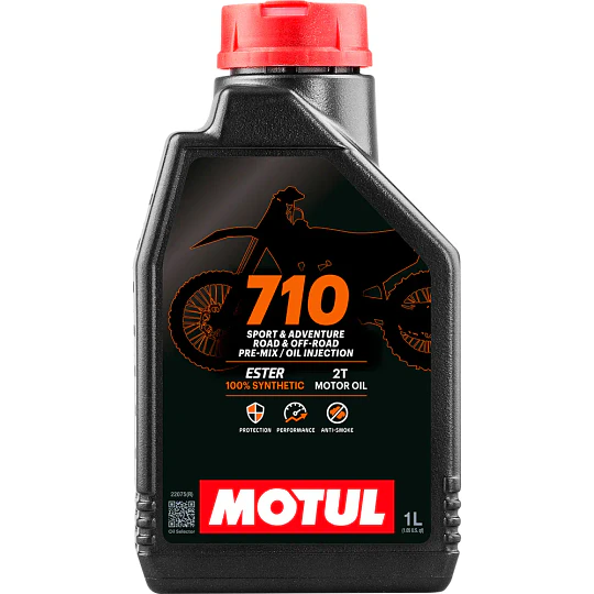 Óleo Motul de mistura 710 2T  Pre-Mix / OIL Injection