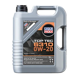 Óleo Liqui Moly Top Tec 6310  0w20  5L