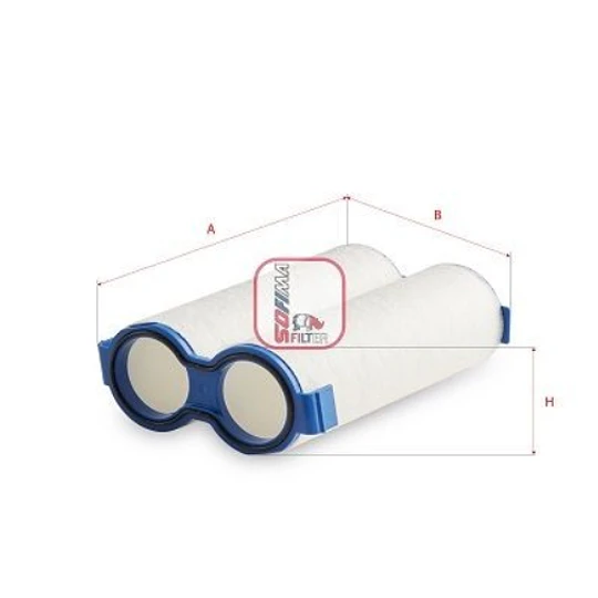 Filtro de ar Sofima S1TUB