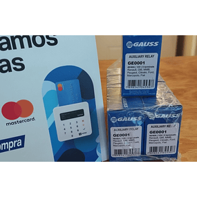 Relay 12V 5 Patas 30/40 Amp Marca GAUSS 