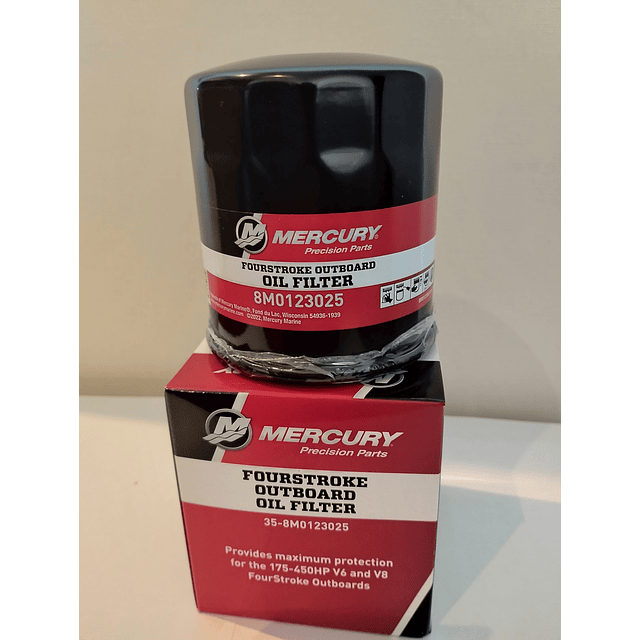 Filtro de Aceite 175 a 300 HP  V6 / V8