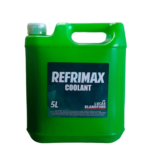 Coolant  Refrimax Lucas Blanford  (5 Lts.)  