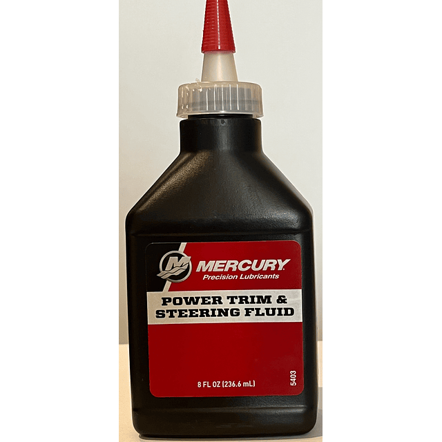 POWER TRIM,FLUIDO HIDRAULICO ENVASE BOTELLA 8 OZ. 237ML N° DE PARTE:858074K01