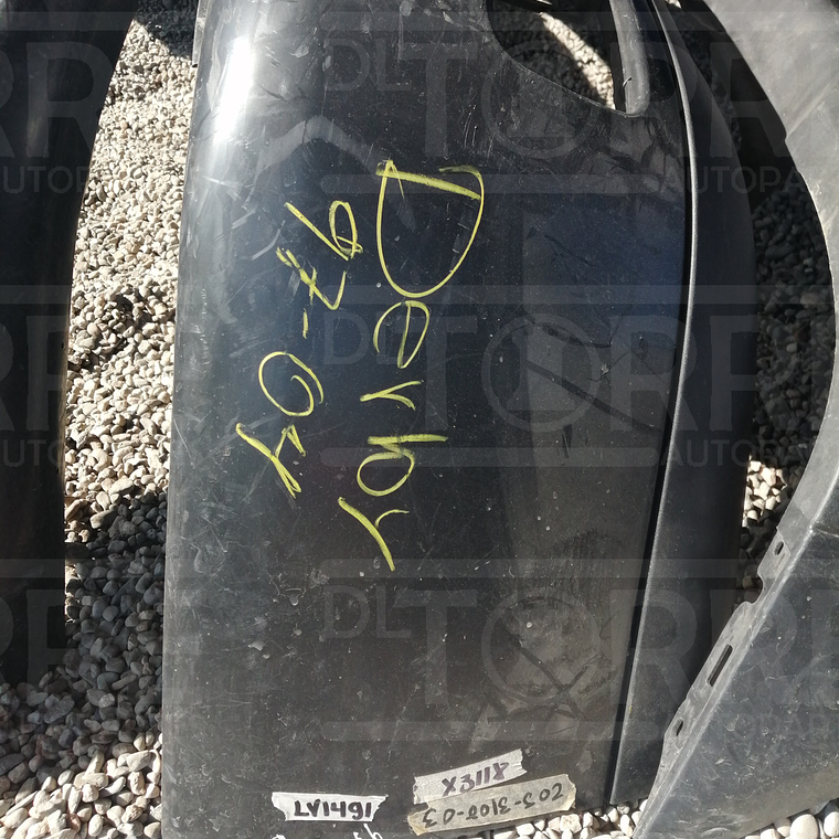 Fascia delantera vw derby 97-04 p/pintar c/spoyler 4