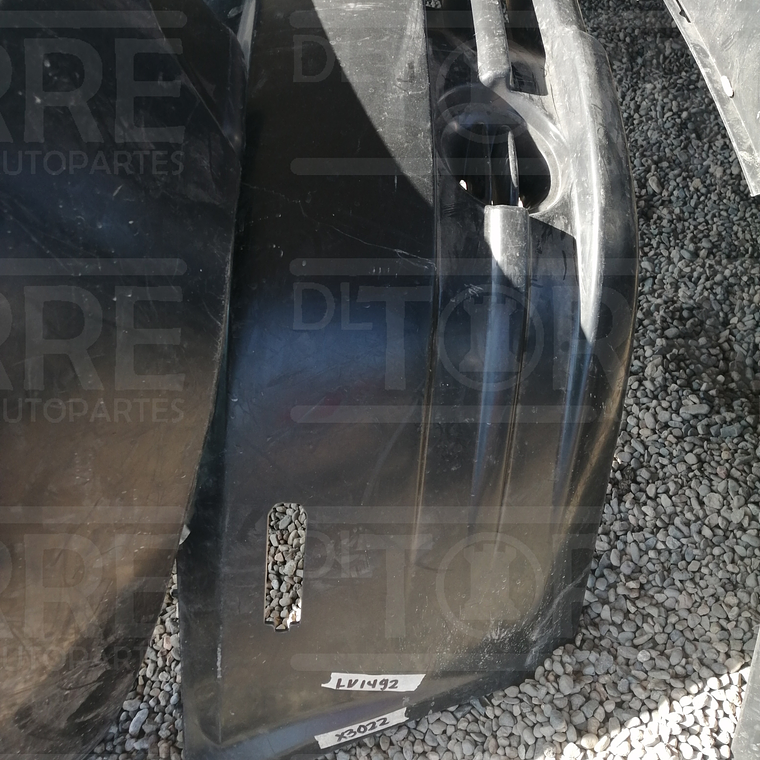 Fascia delantera dodge verna 04-06 p/pintar s/hoyo p/faro s/cuarto 3