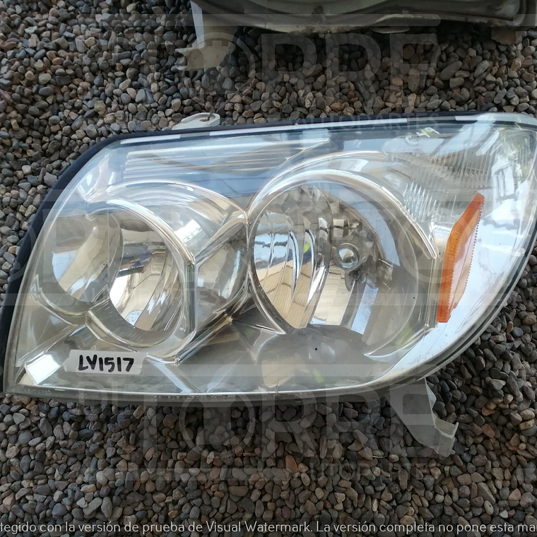 Faro toyota 4 runner 03-05 s/foco izq 1