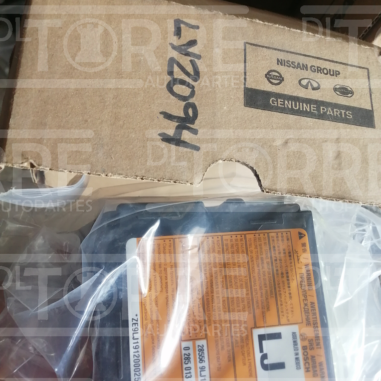 Modulo bolsas aire nissan march 3