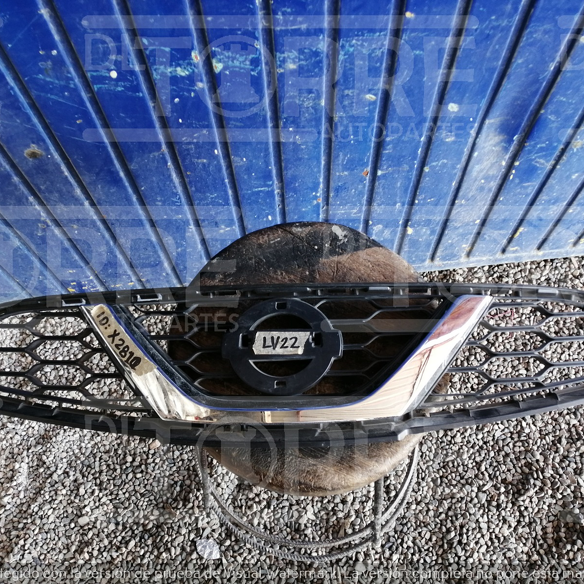 Parrilla nissan march central delt 2014-2020 3