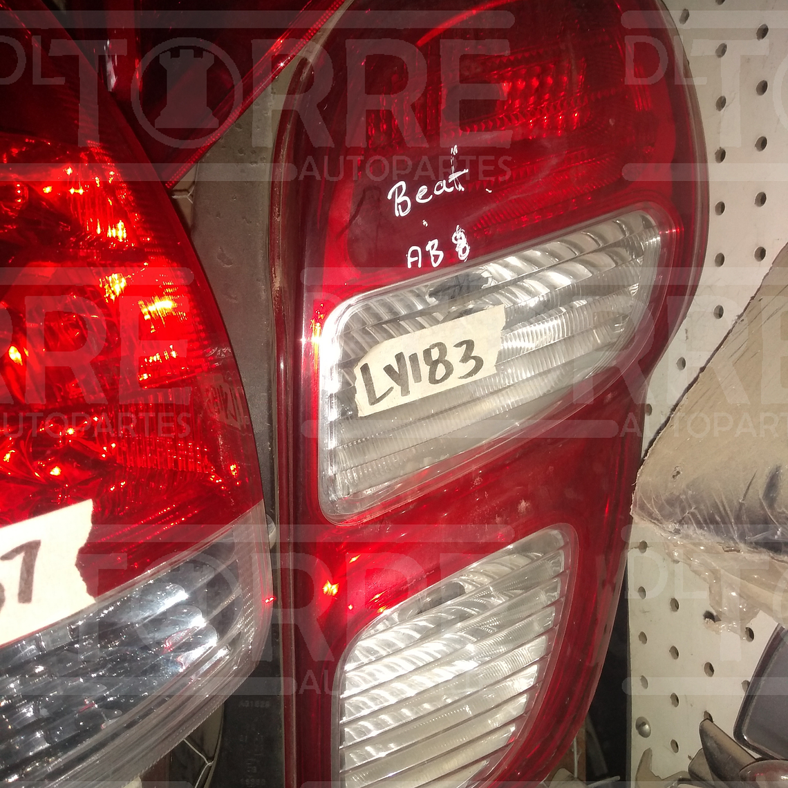 Calavera chevrolet beat der  2018-2021 1