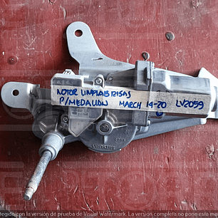 Motor limpiabrizas medallon march