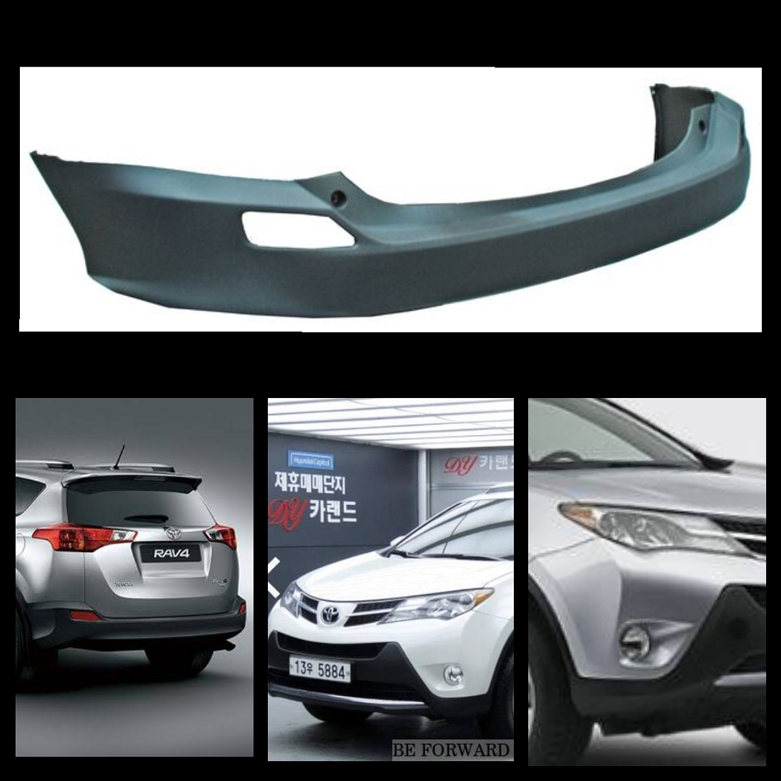Fascia trasera rav4 2013 a 2015 1