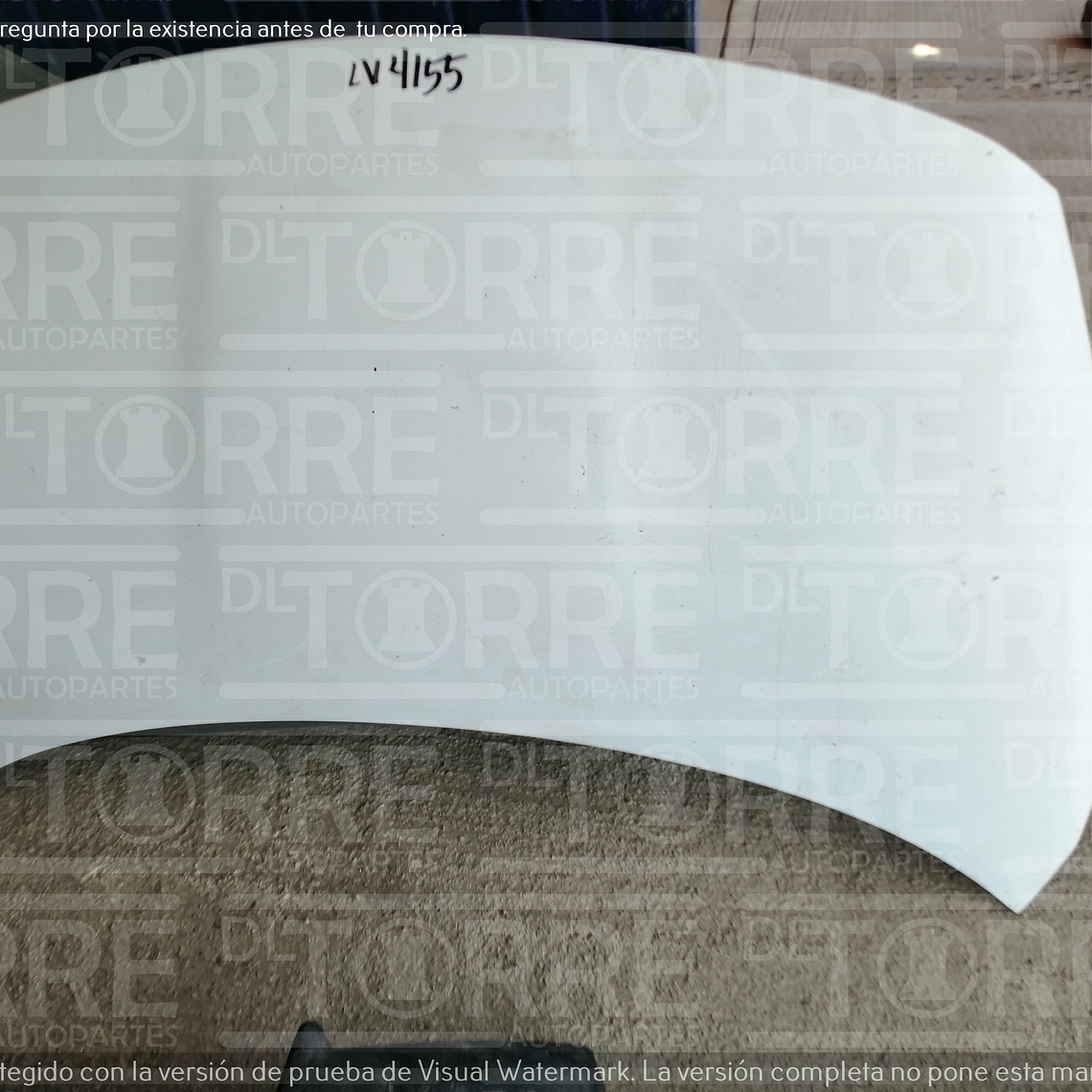 Cofre para Nissan Versa 2012 a 2014 1