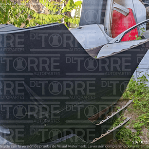 Fascia  de Nissan Sentra TRAS, 2013-2016