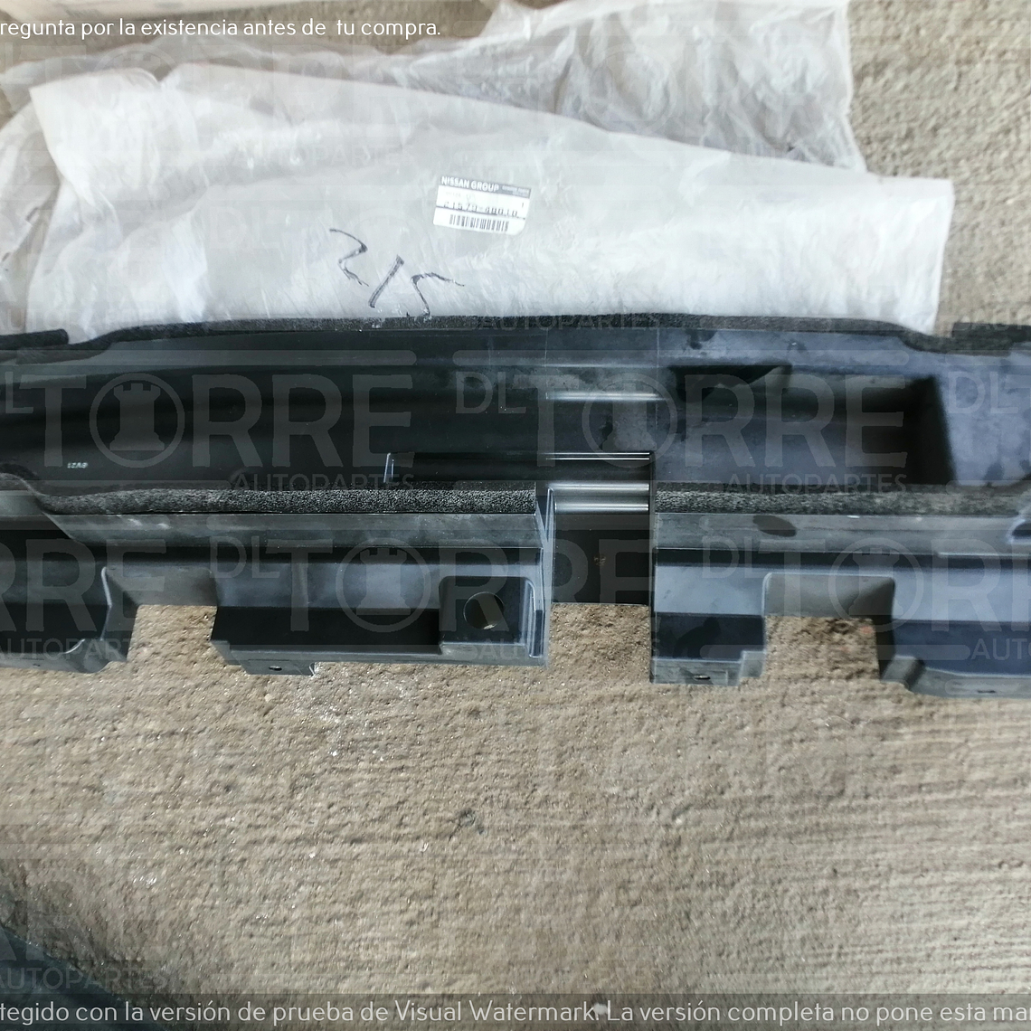 Tolva para radiador de Nissan XTRAIL inf, 2013-2019 1