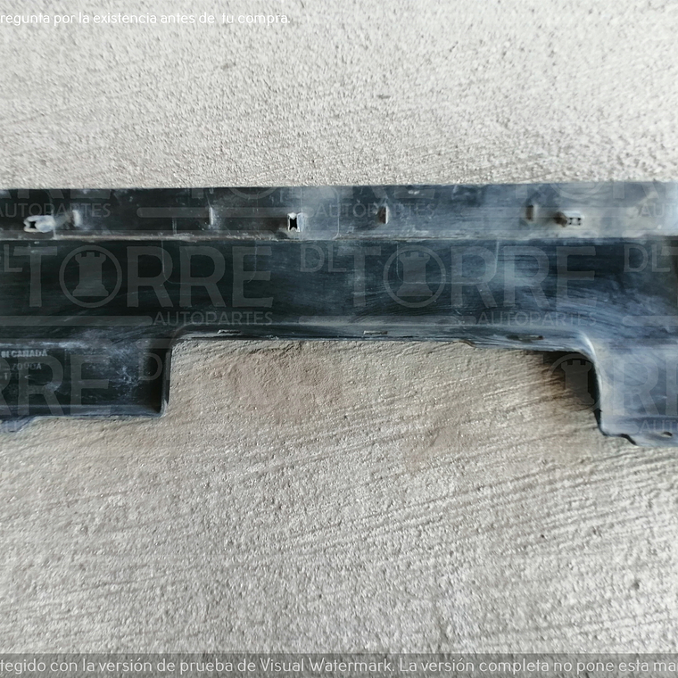 Pisada para defensa de Nissan   1