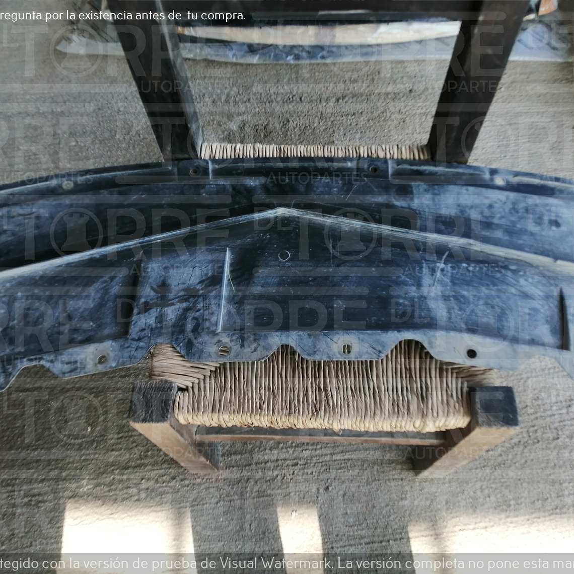 Tolva para radiador de Nissan Versa del, inf, 2015-2019 1