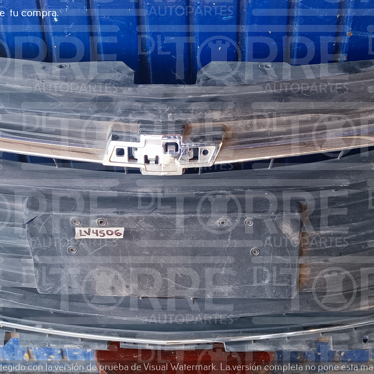 Parrilla de Chevrolet Onix central, delantera, exterior, superior, 2020-2023 1