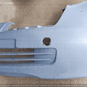 Fascia de Nissan Micra central, delantera, exterior, superior, 2005-2006