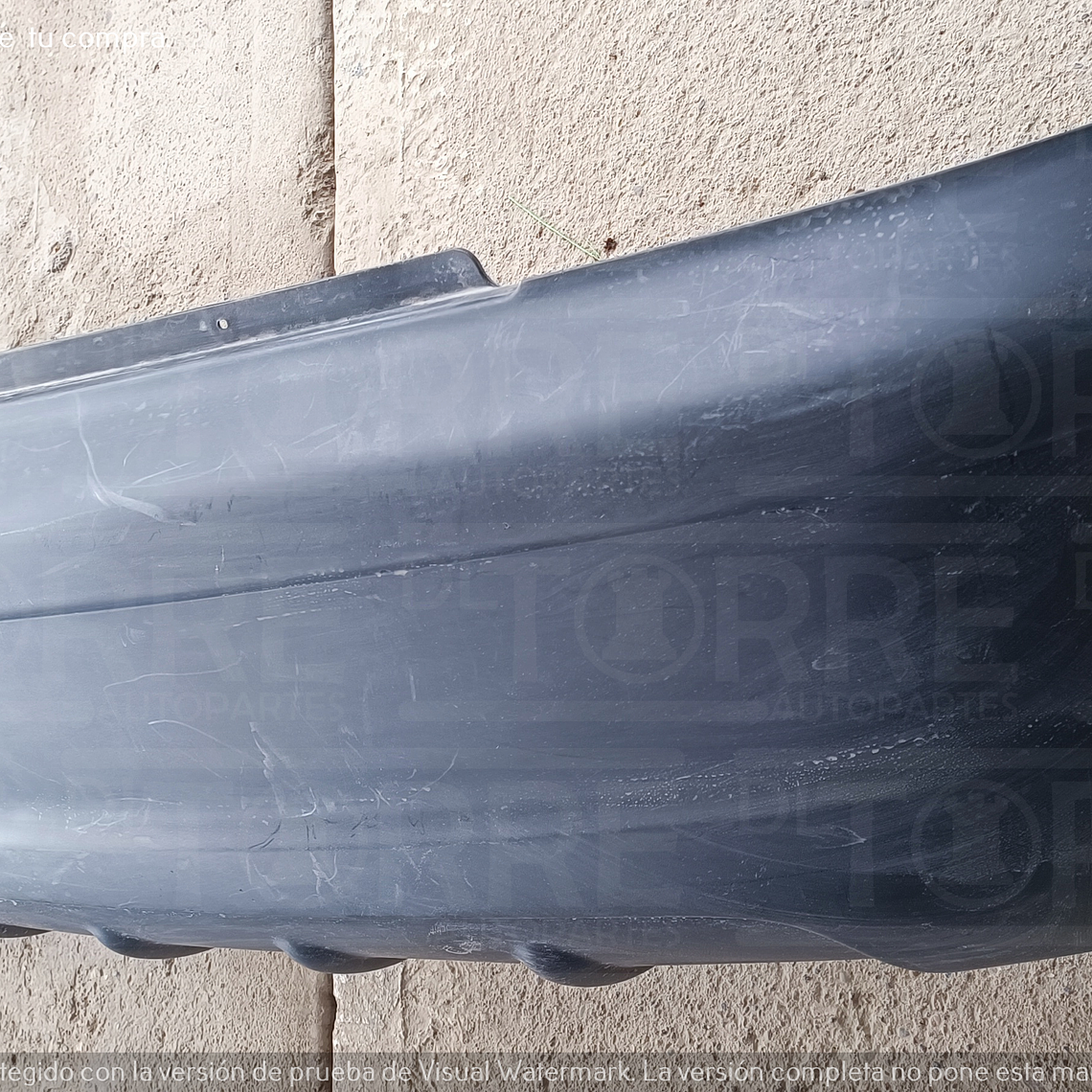  Fascia de Chevrolet Pontiac-Matiz central, trasera, exterior, superior, 2004-2005 1