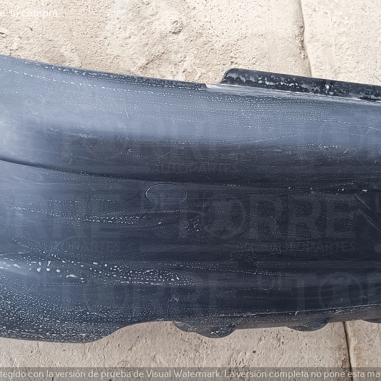  Fascia de Chevrolet Pontiac-Matiz central, trasera, exterior, superior, 2004-2005 4