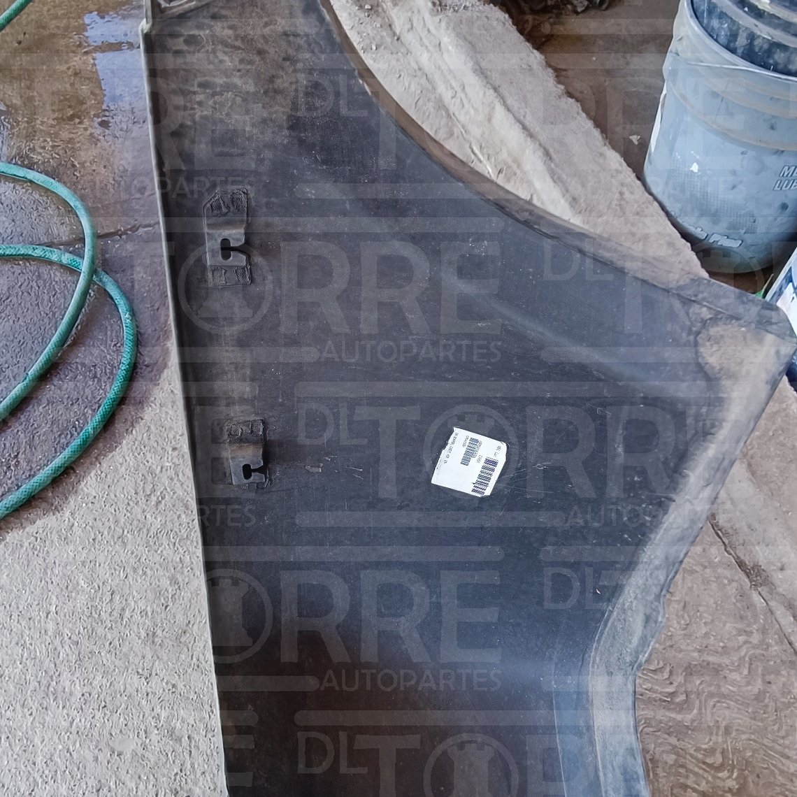 Fascia de Chevrolet Chevy central, trasera, exterior, superior, 2009-2012 4