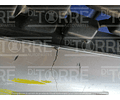 Parrilla de Toyota Yaris central, delantera, exterior, superior, 2009-2016