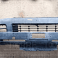 Fascia de Toyota Hiace central, delantera, exterior, superior, 2006-2010 - Miniatura 9
