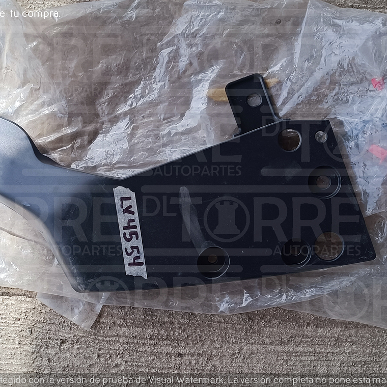 Tolva de Toyota Prius izquierdo, trasero, interior, inferior, 2010-2015 1