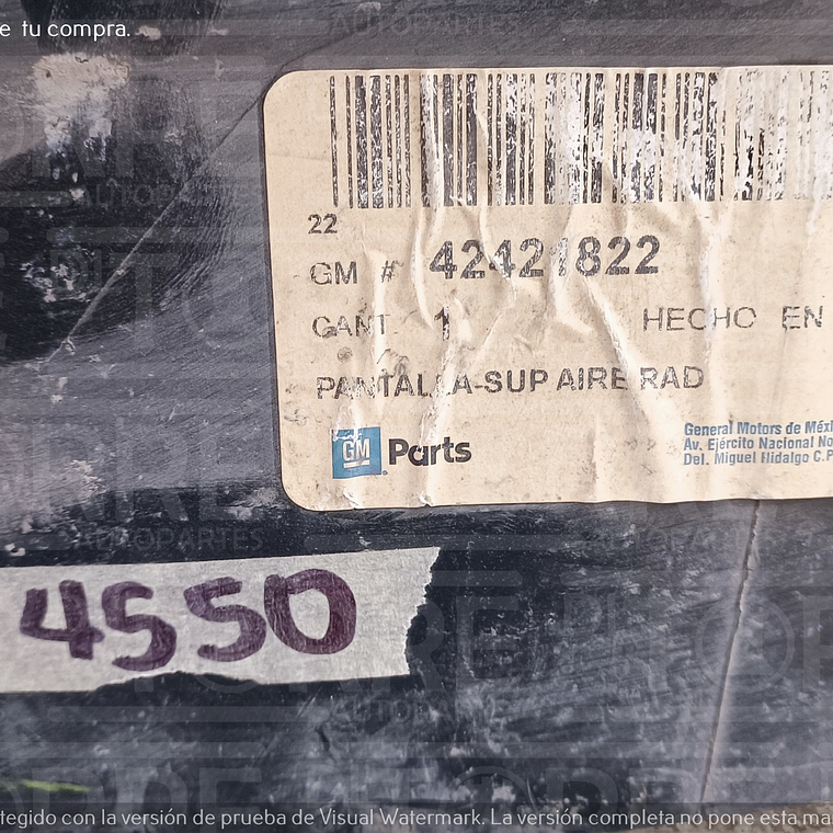  Tolva de Chevrolet Trax central, delantera, interior, superior, 2017-2021 1