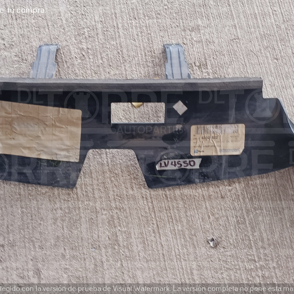  Tolva de Chevrolet Trax central, delantera, interior, superior, 2017-2021 2